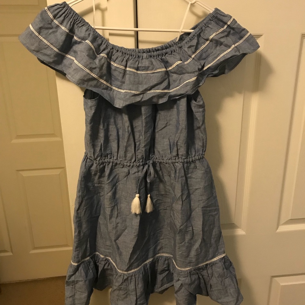 J. Crew Off-the-Shoulder Beach Dress